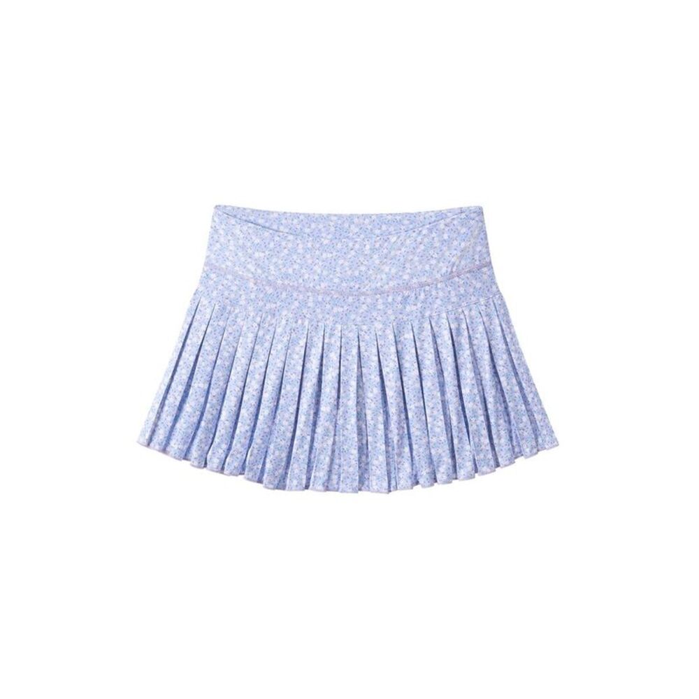 Andy & Evan Girls Printed Skirt, Purple